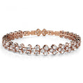 Chitra Tennis Bracelet Embellished with Swarovski® crystals