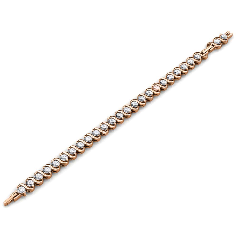 Venice Tennis Bracelet Embellished with Swarovski® crystals