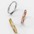 Perfection Bangle Embellished with Swarovski® crystals