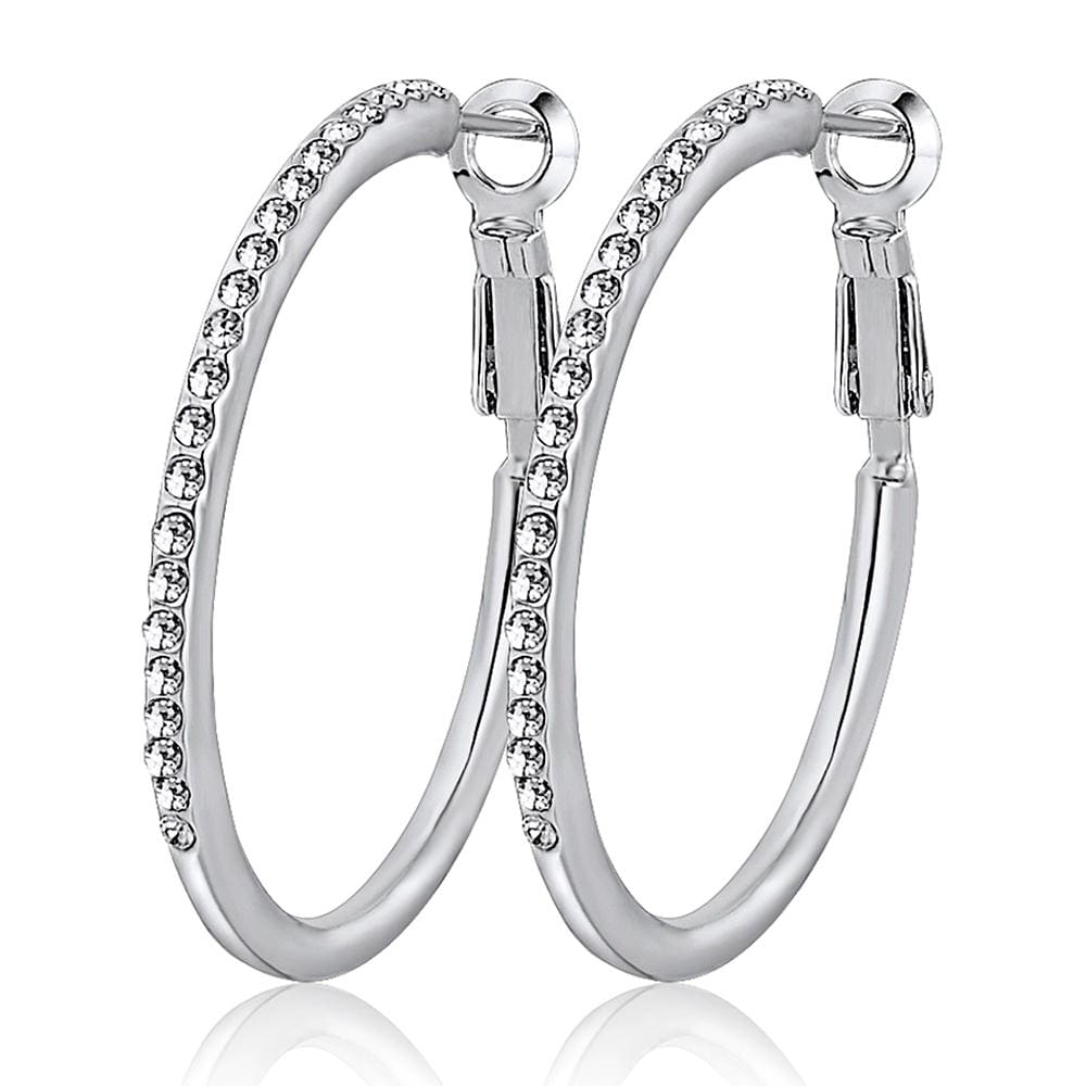 Circle Of Life Earrings Embellished with Swarovski¬Æ crystals