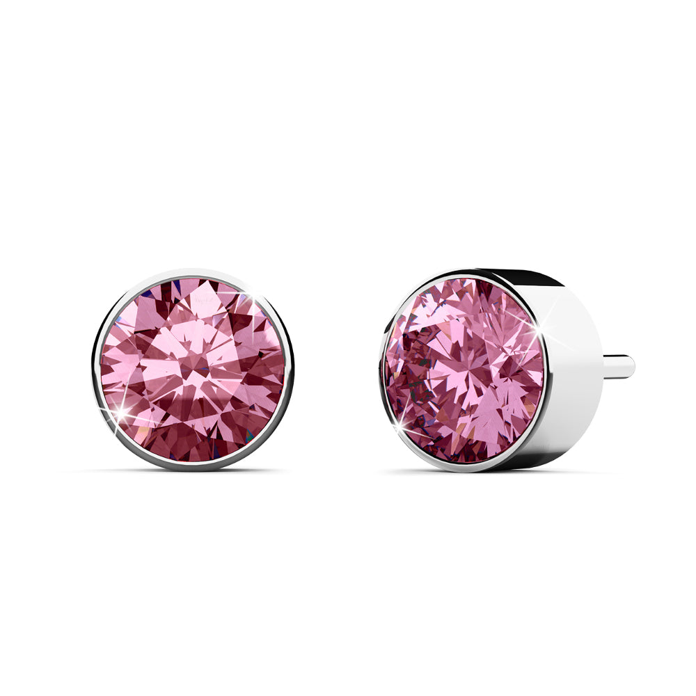 Elemental Studs Embellished with Swarovski crystals