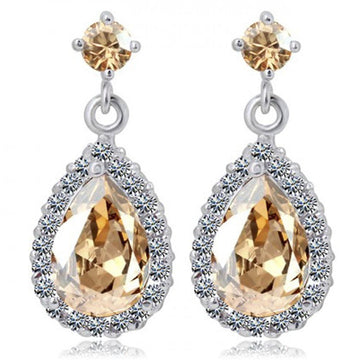 Isabella Earrings Embellished with Swarovski  crystals