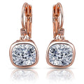 Cleo Leverback Earrings Embellished with Swarovski¬Æ crystals
