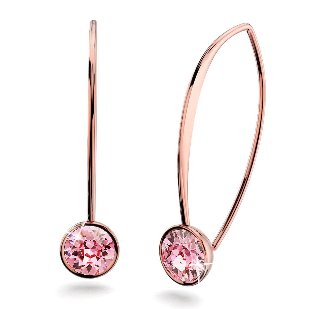 Prescilla Sparks Earrings Embellished with Swarovski crystals