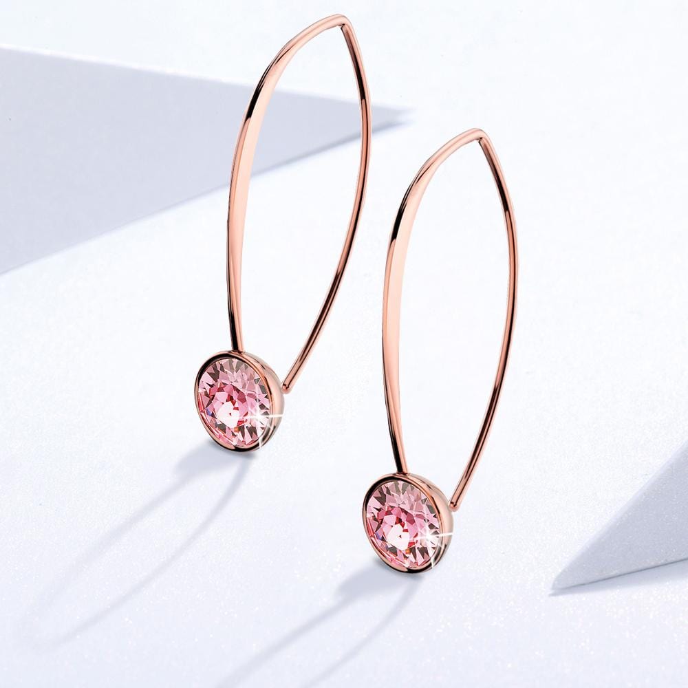 Prescilla Sparks Earrings Embellished with Swarovski crystals