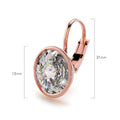 Audrey Lever Back Earrings Embellished with Swarovski¬Æ crystals