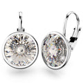 Audrey Lever Back Earrings Embellished with Swarovski¬Æ crystals