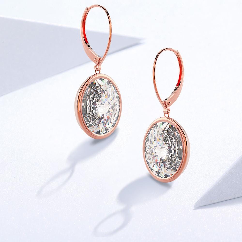 Lux Glow Drop Earrings Embellished with Swarovski¬Æ crystals