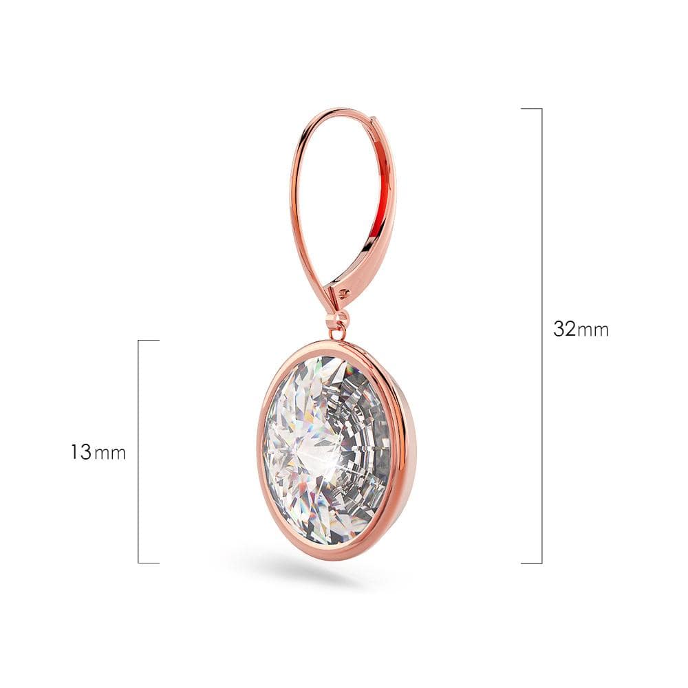 Lux Glow Drop Earrings Embellished with Swarovski¬Æ crystals
