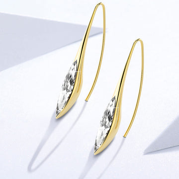 Athena's Beauty Dangle Earrings Embellished With SWAROVSKI® Crystals