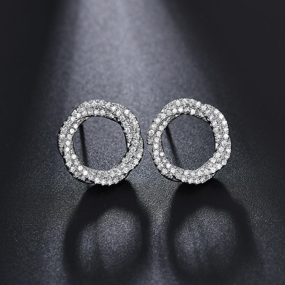 Cinderella with Sparkling Zirconias Earrings