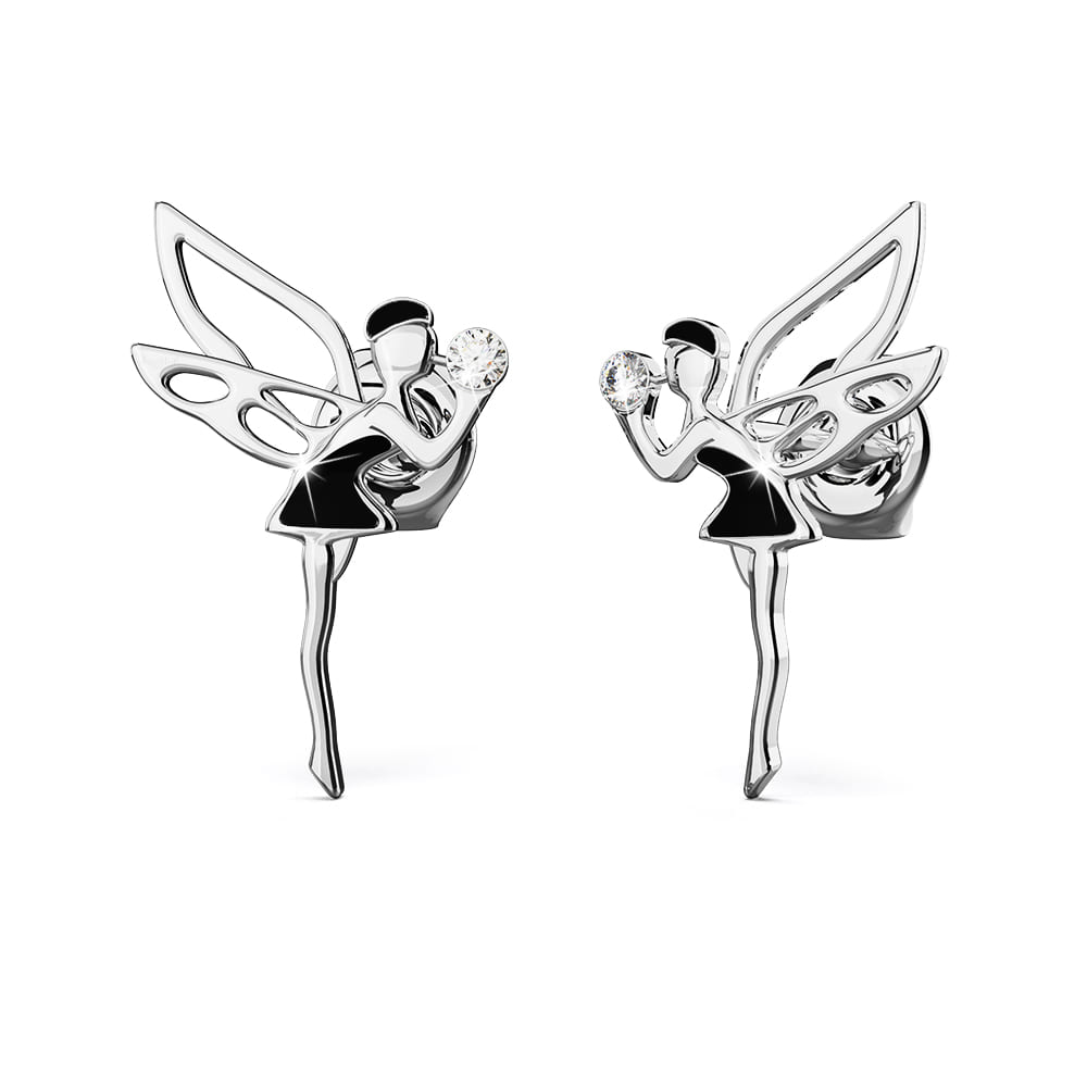 Fairy Earrings Embellished With SWAROVSKI® Crystals