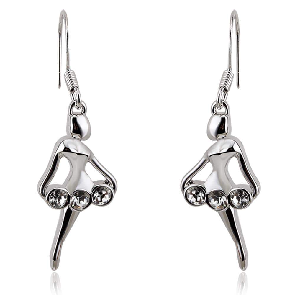 Lightning Spark Drop Earrings Embellished with Swarovski¬Æ crystals