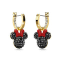 Minnie Mouse Drop Earrings Embellished with Swarovski¬Æ crystals in Gold