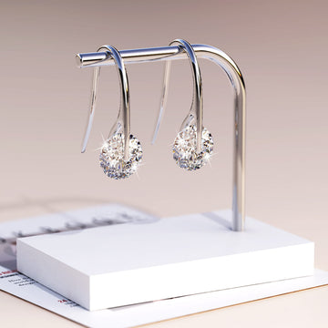 Crystal Earrings Embellished With SWAROVSKI® Crystals