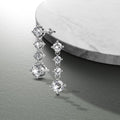 Princess Of Monaco Drop Earrings Embellished with Swarovski crystals