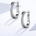 Candor Latch Back Earrings Embellished with Swarovski¬Æ crystals