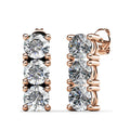 Crystal Tower Brilliance Earrings Embellished with Swarovski¬Æ crystals