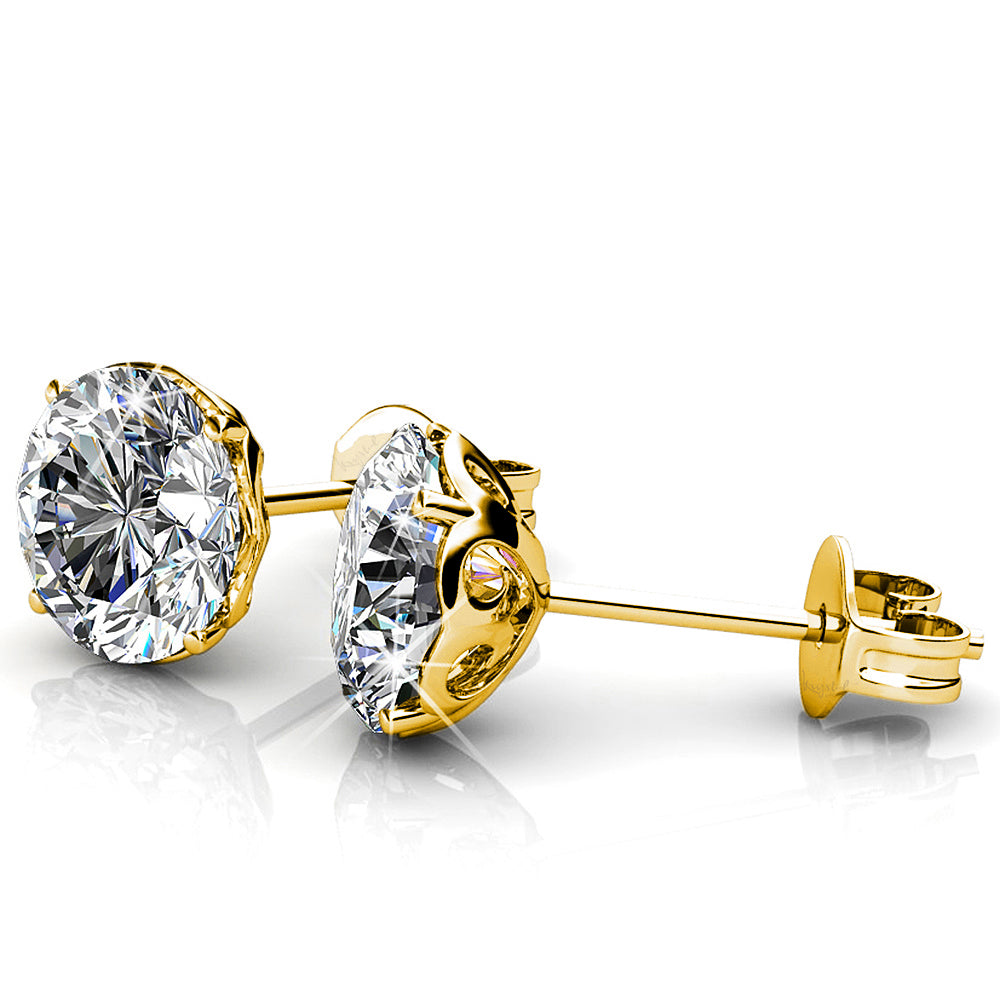 Star Electra Stud Earrings 6mm Embellished with Swarovski¬Æ crystals