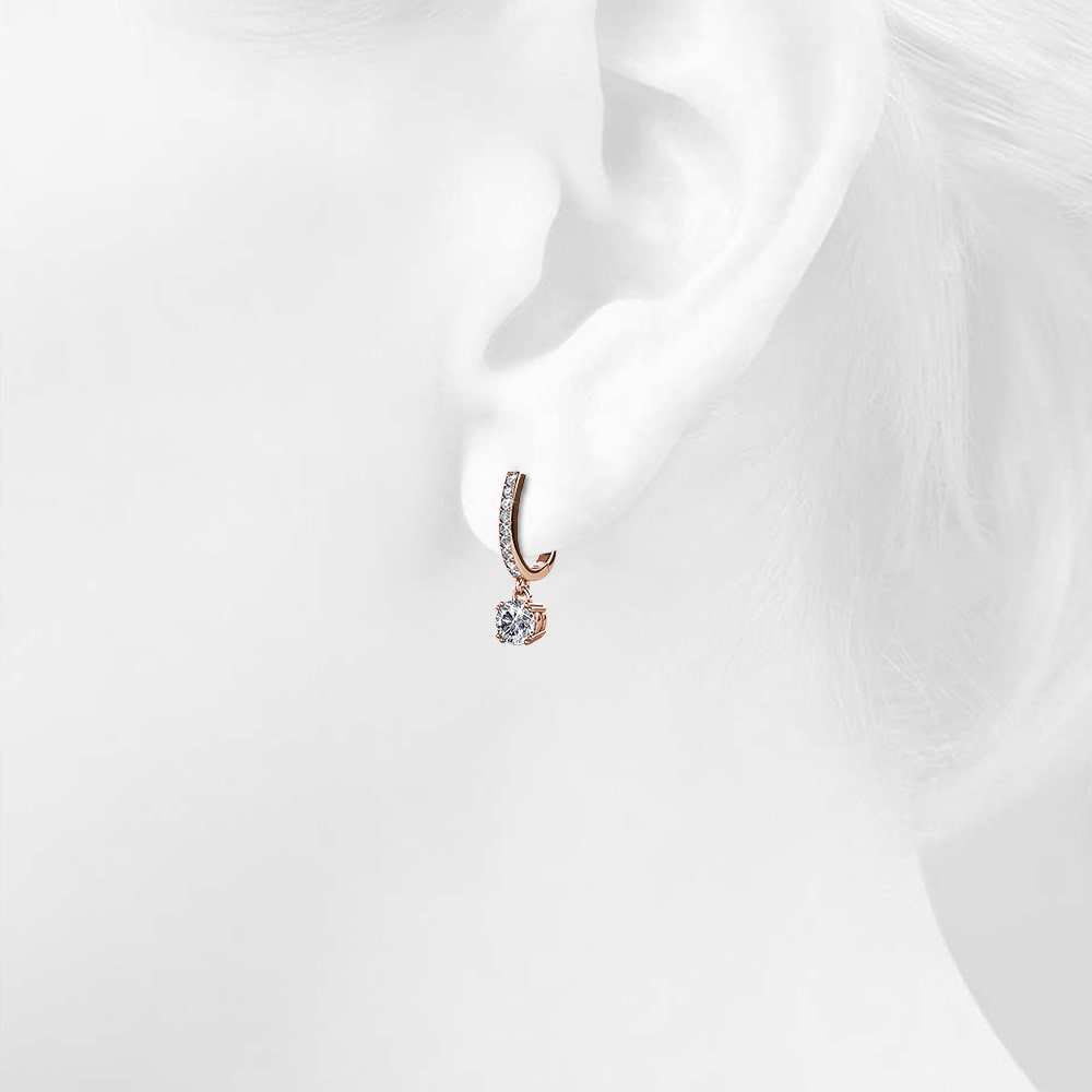 Dangle Earrings Embellished with Swarovski¬Æ crystals