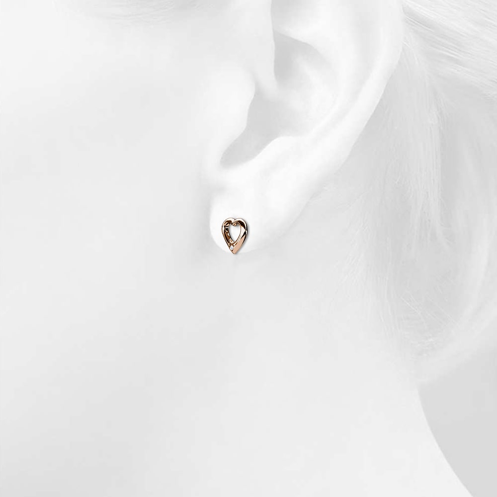 Love Struck Stud Earrings Embellished with Swarovski¬Æ Crystals
