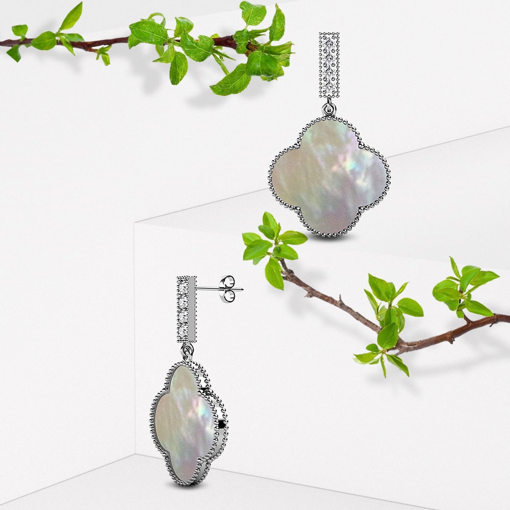 Milkyway Drop Earrings Embellished with Swarovski¬Æ crystals