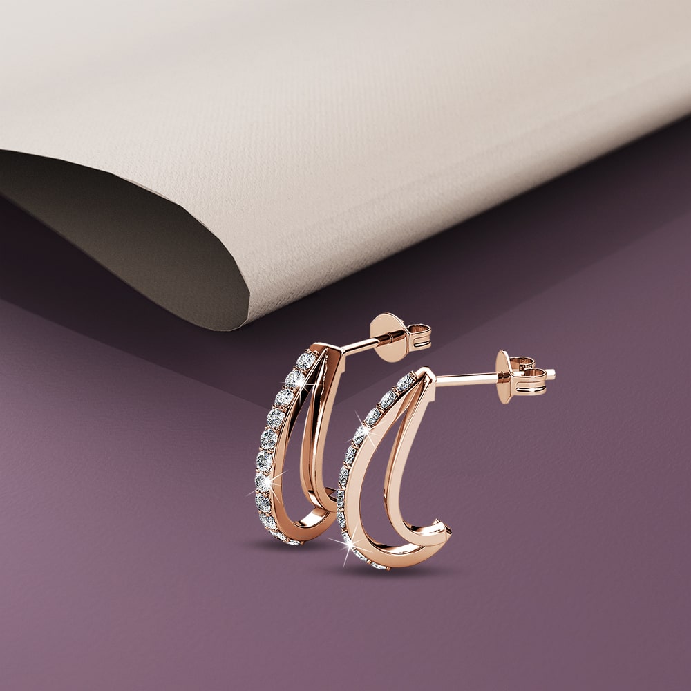 Sweetie Pie Drops Earrings Embellished with Swarovski¬Æ crystals
