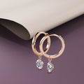 Clear Sensual Drop Earrings Embellished with Swarovski¬Æ crystals