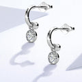 Earrings Embellished with Swarovski¬Æ crystals