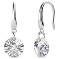 Timeless Crystal Drop Earrings Clear Embellished with Swarovski¬Æ crystals