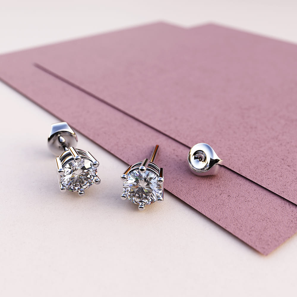 Cindy Stud Earrings Embellished With SWAROVSKI® Crystals