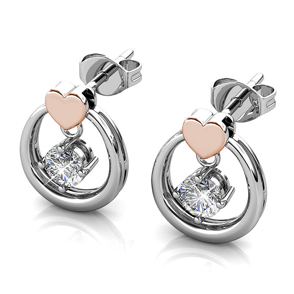 Felina Love Earrings Embellished with Swarovski¬Æ crystals