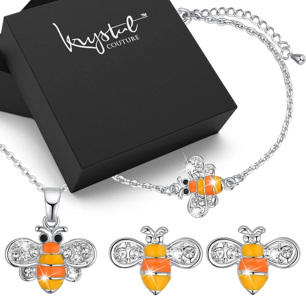 Bumblebee Crystal Jewellery Set - Brilliant Co