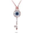 Boxed Circe Key Necklace and Earrings Set