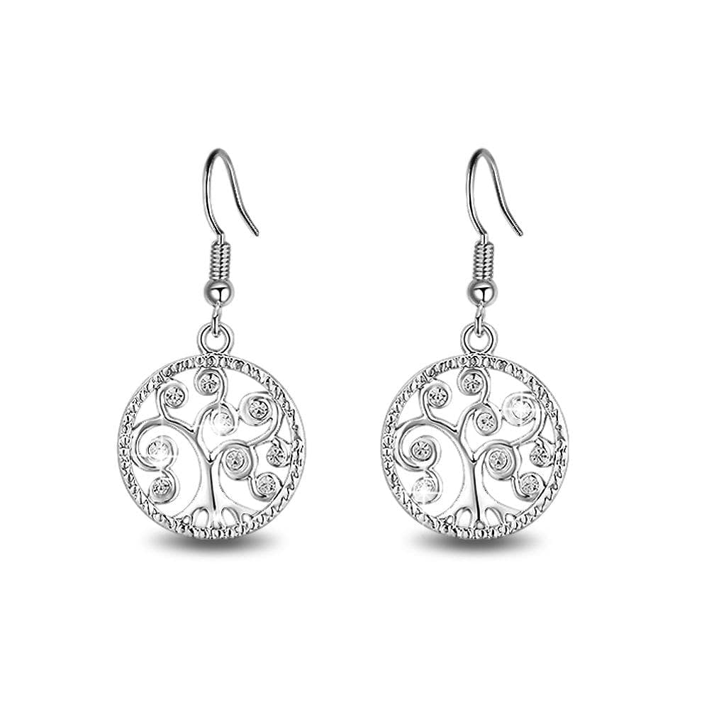 Boxed Tree Of Aurelia Necklace and Earrings Set - Brilliant Co