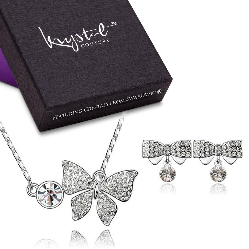 Butterfly Legacy Set Embellished with Swarovski crystals - Brilliant Co