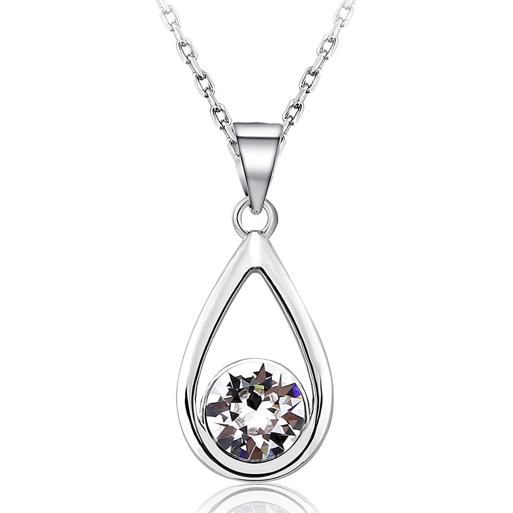 Morning Dew Necklace Embellished with Swarovski¬Æ crystals