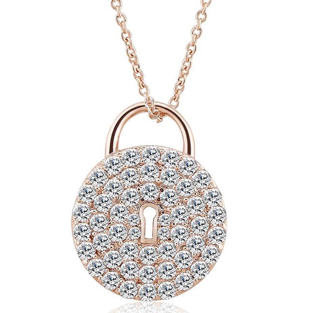 Fancy Padlock Necklace