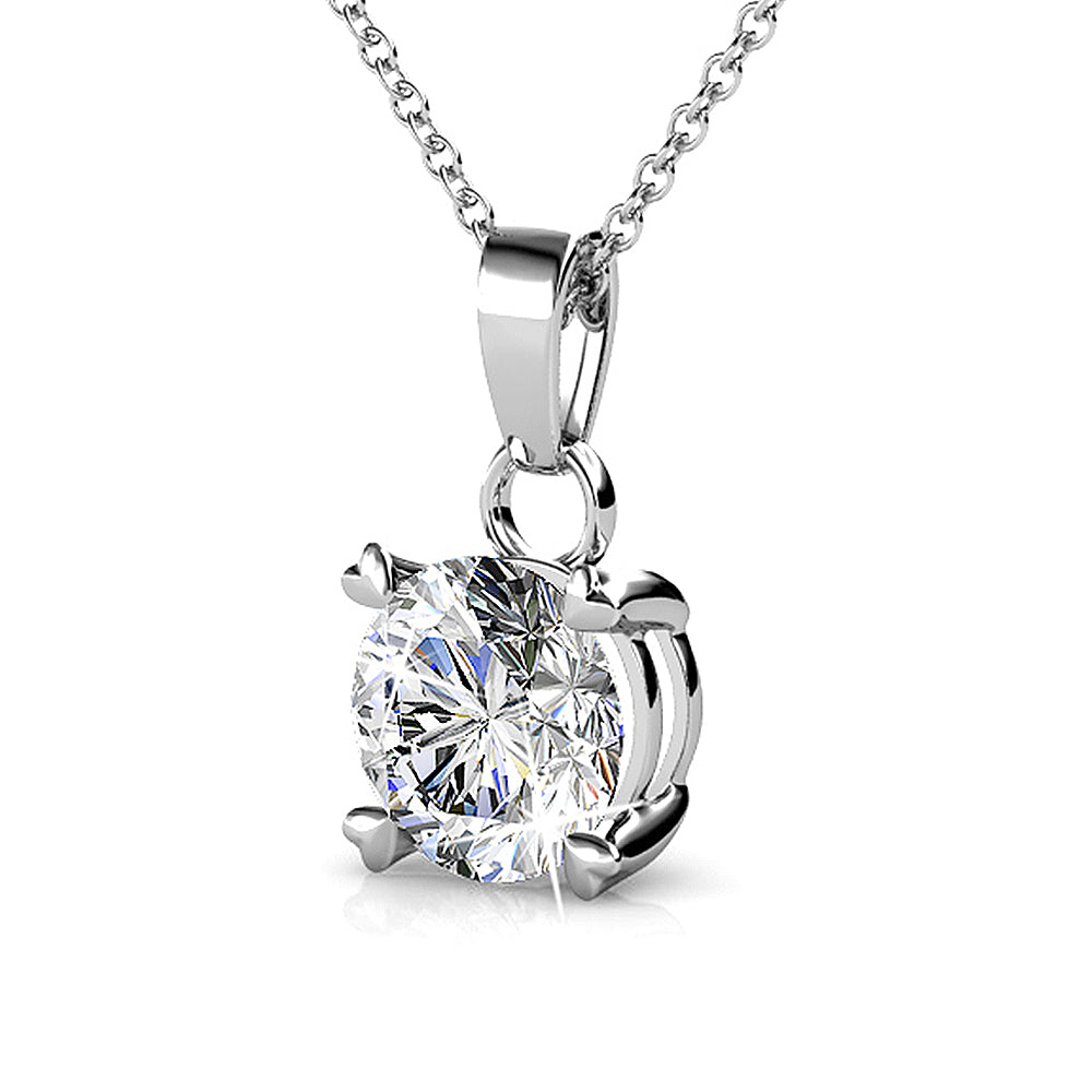 Swarovski solitaire pendant on sale bail