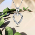 Innocent Heart Short Necklace Embellished with Swarovski crystals