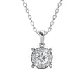 Classic Elegance Short Necklace Embellished with Swarovski crystals
