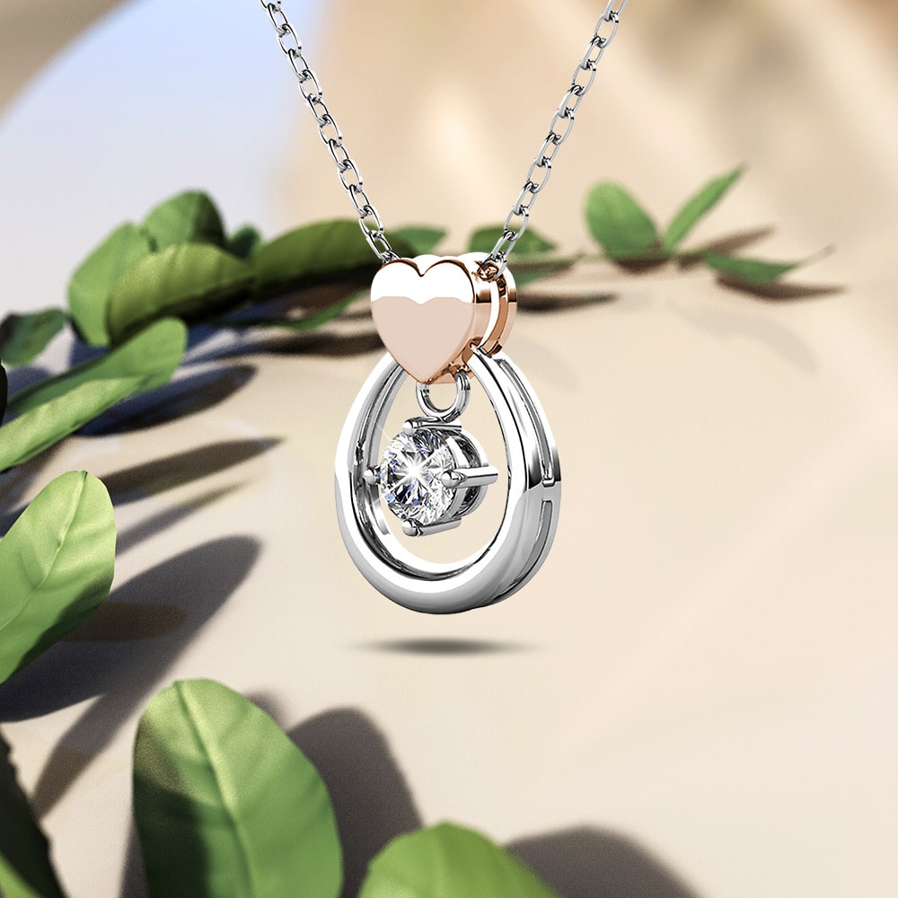 Felina Love Necklace Embellished with Swarovski¬Æ Crystals