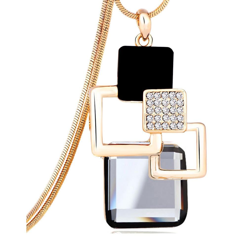 Palazzo Long Necklace Embellished with Swarovski¬Æ crystals