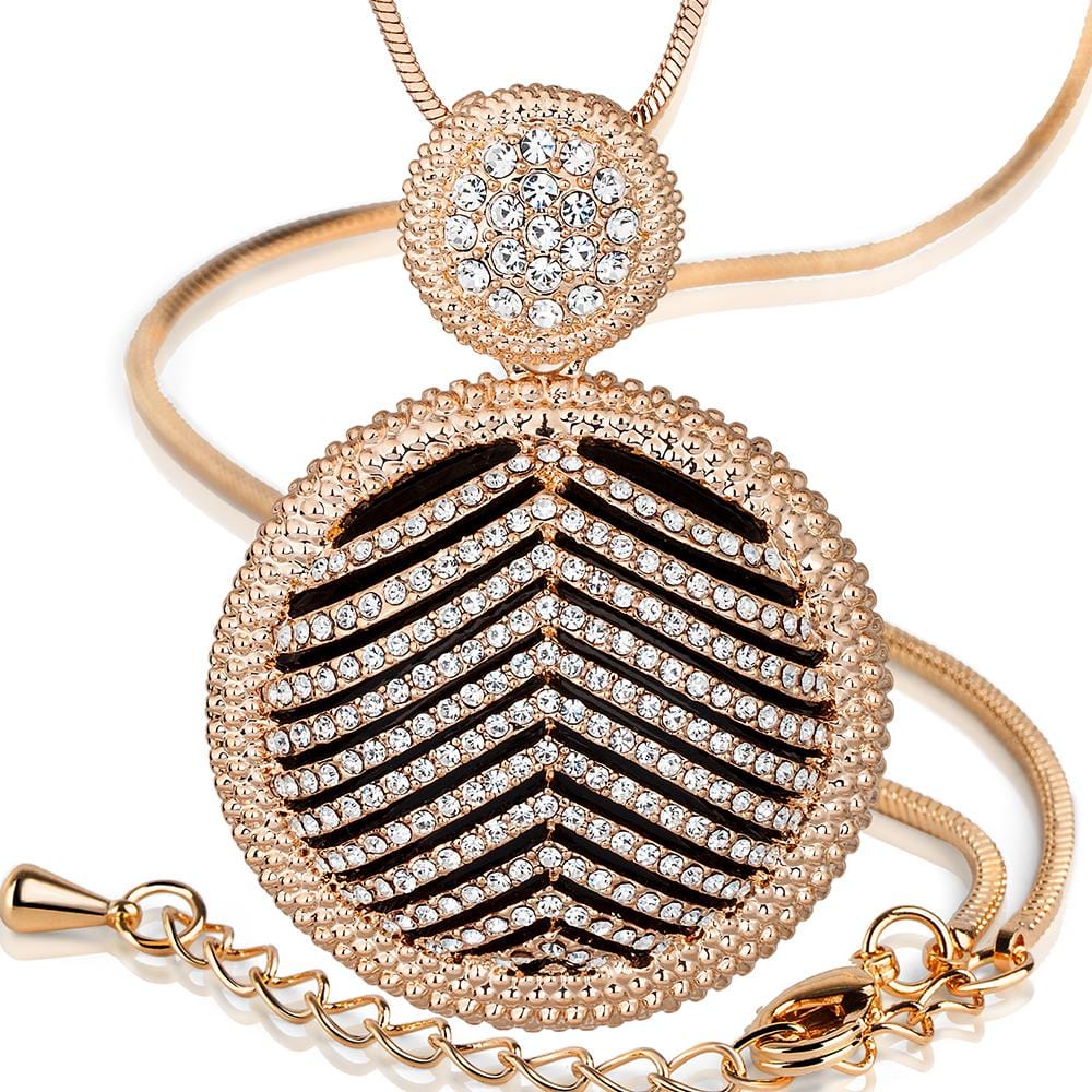 Apache Long Necklace Embellished with Swarovski¬Æ crystals