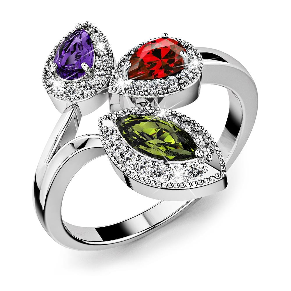 Krystal Couture Ring Embellished with  Swarovski® Crystals