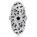 Eponym Ring Embellished with  Swarovski® Crystals