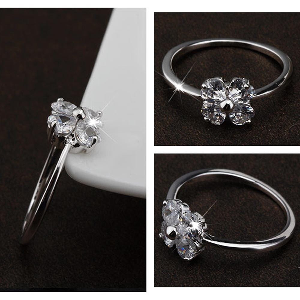 Dazzle Ring Embellished With SWAROVSKI¬Æ Crystals
