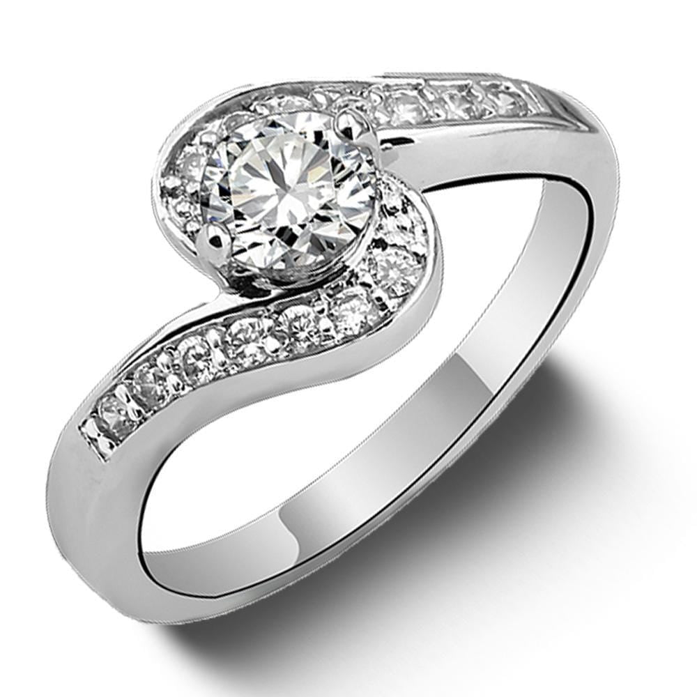 Sidewinder Ring Crystal Embellished with  Swarovski® Crystals