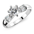 Accented Ring Crystal Embellished With SWAROVSKI¬Æ Crystals