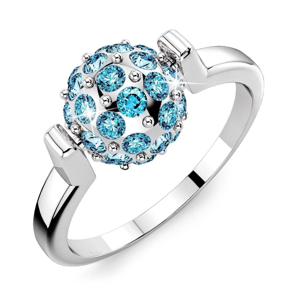 Tension Shamballa Ring Crystal Embellished With SWAROVSKI¬Æ Crystals